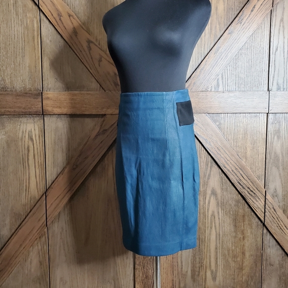 Rebecca Taylor Leather Skirt Set - Picture 6 of 9